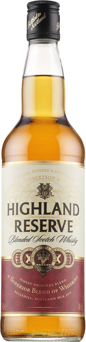 Віскі Highland Reserve Scotch Whisky 40%