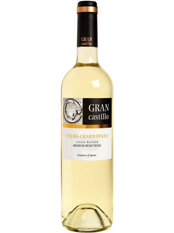 Вино Viura-Chardonnay Gran Castillo біле напівсолодке 11.5%