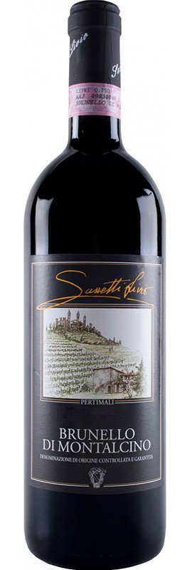 Вино Brunello di Montalcino Sassetti 2012 червоне сухе