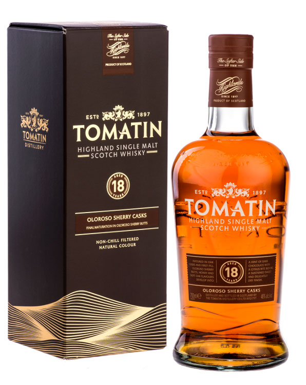 Віскі Tomatin 18 Y.O. 46%