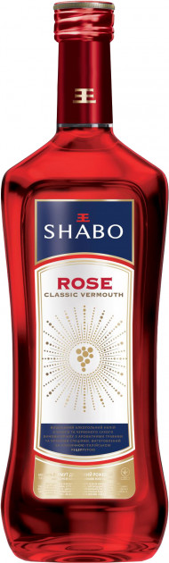 Вермут Shabo Classic Rose десертний рожевий 15%