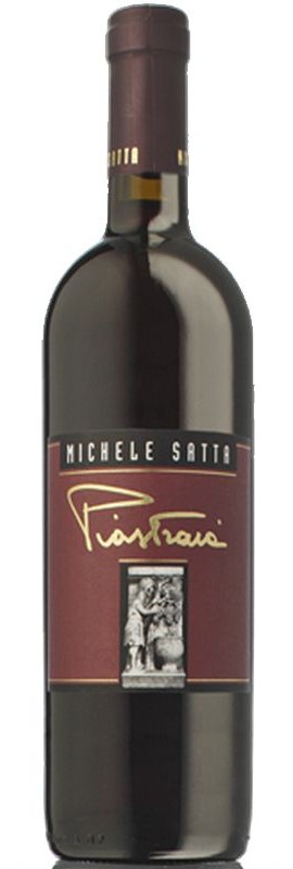 Вино Piastraia Michele Satta 2008 червоне сухе
