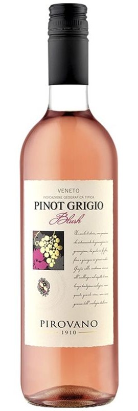 Вино Pinot Grigio Blush Pirovano рожеве напівсухе 11.5%