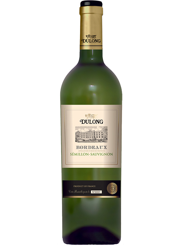Вино Semillon-Sauvignon Bordeaux Dulong біле сухе 11.5%