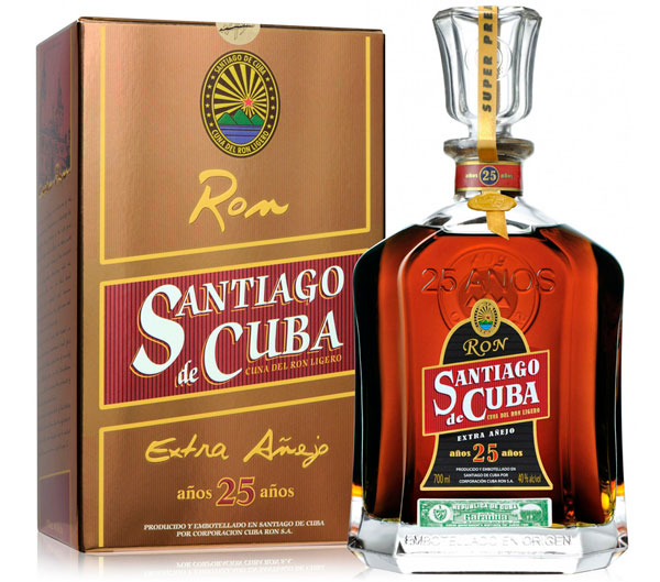 Ром Santiago de Cuba Extra Anejo 25 років