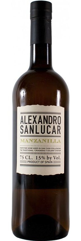 Вино херес Sanlucar Manzanilla Alexandro ет 15%