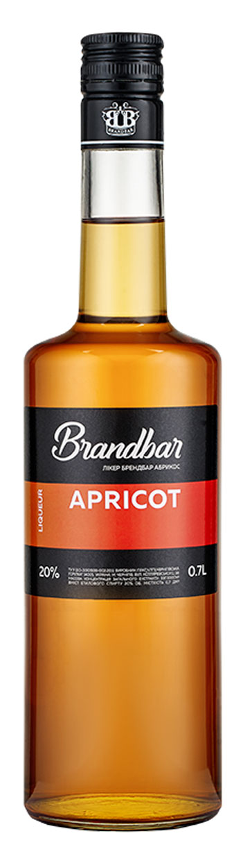 Лікер Brandbar Apricot 20%