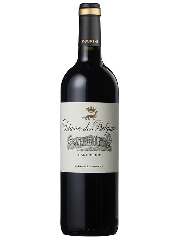 Вино Haut-Medoc Diane de Belgrave Dourthe червоне сухе