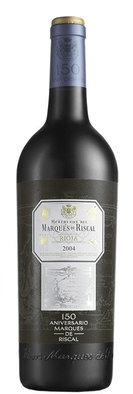Вино Marques de Riscal 150 Aniversario Gran Reserva 2004 рік червоне сухе 14%