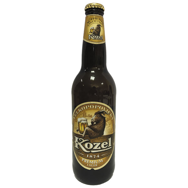 Упаковка пива Velkopopovicky Kozel Premium світле фильтрованное 4.6% x 20 пляшок