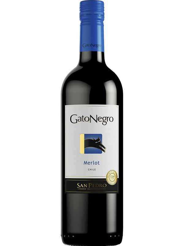 Вино Gato Negro Malbec San Pedro червоне сухе
