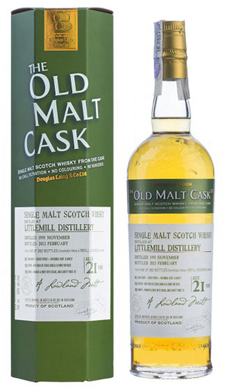 Віскі Douglas Laing Littlemill Vintage 21 YO 50%