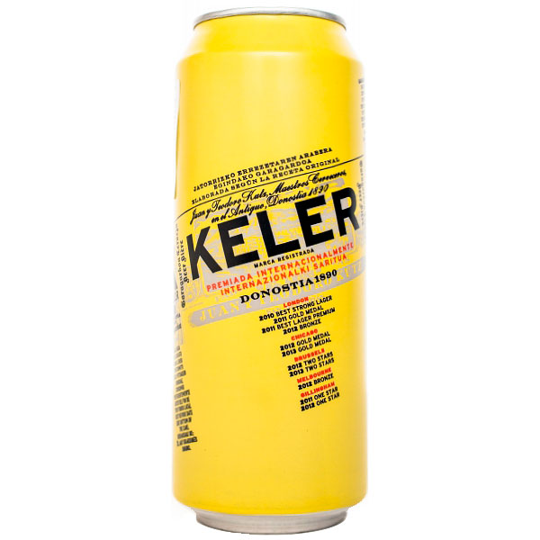 Упаковка пива Keler Lager світле фильтрованное 6.5% х 24 банки