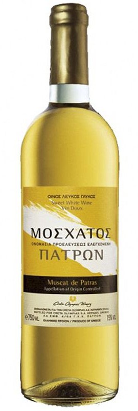 Вино Muscat de Patras Creta Olympias біле солодке