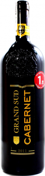 Вино Grand Sud Cabernet червоне сухе 12.5%