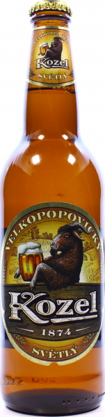 Пиво Velkopopovicky Kozel світле фильтрованное 3.7%