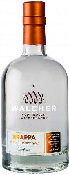 Граппа Walcher Merlot - Pinot Noir 40%