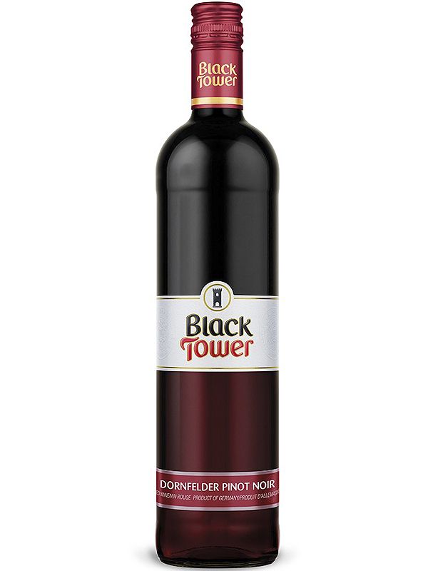 Вино Dornfelder — Pinot Noir Black Tower червоне напівсухе