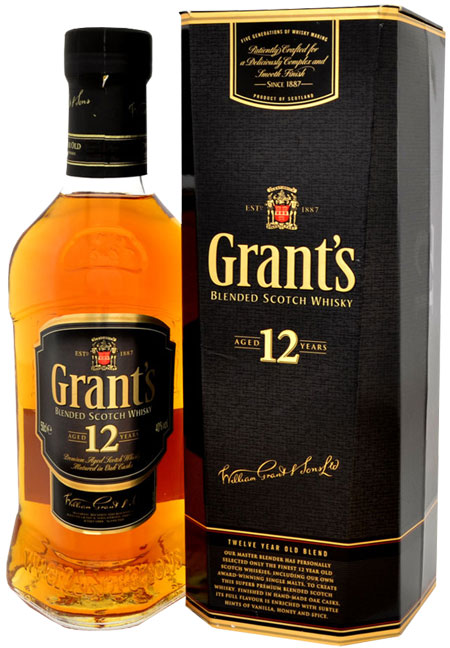 Віскі Grant's 12 років витримки 40%