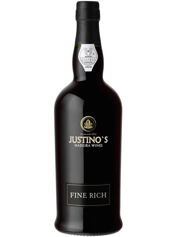 Вино мадейра Madeira Fine Rich Justino's біле солодке 19%