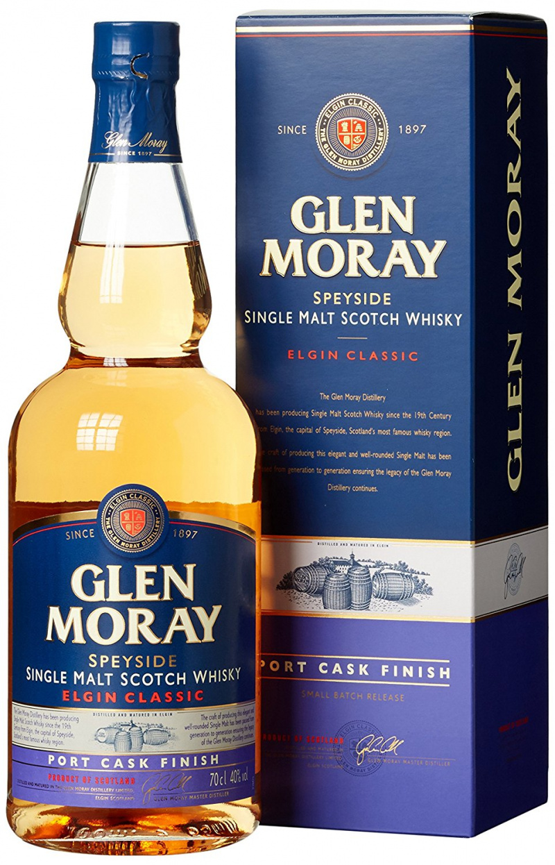 Віскі Glen Moray Single Malt Port Cask Finish