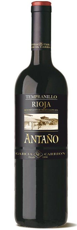 Вино Rioja Tempranillo Antano Garcia Carrion червоне сухе 13%