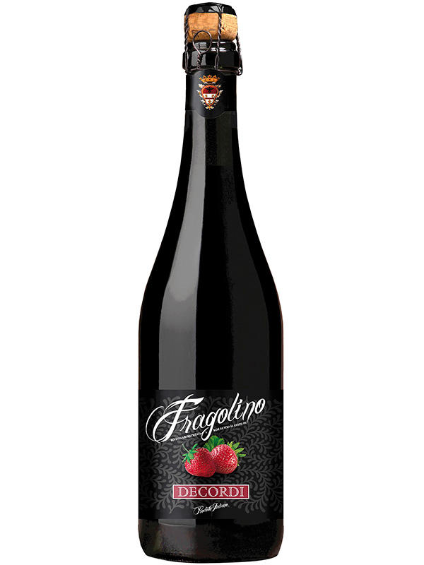 Вино ігристе Decordi Fragolino Rosso червоне напівсолодке 7.5%