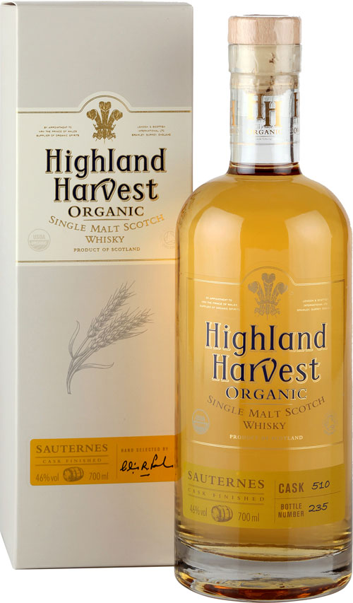 Віскі Harvest Highland Sauternes Single Malt SW 46%