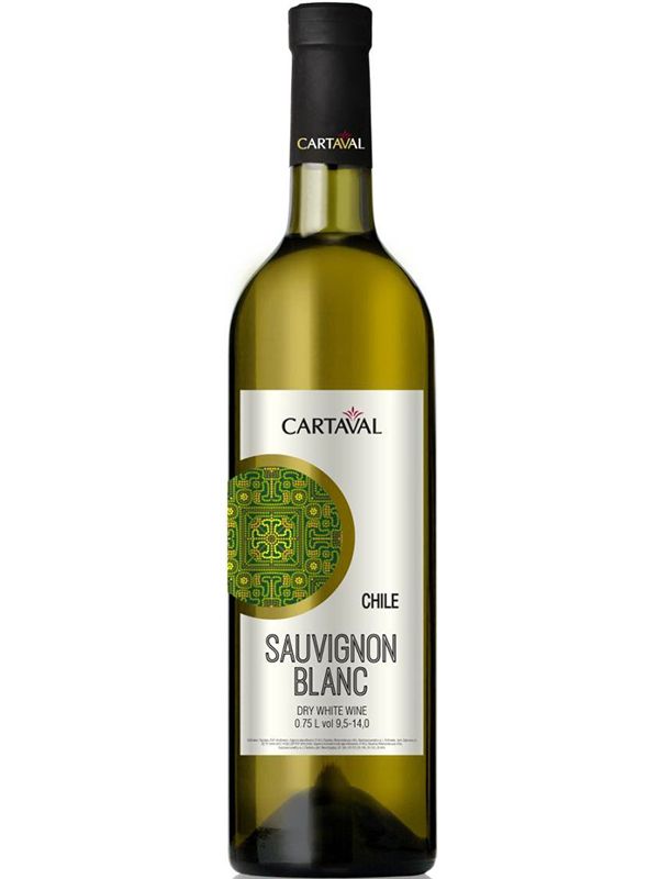 Вино Sauvignon Blanc Cartaval біле сухе