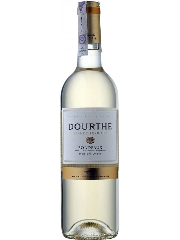 Вино Bordeaux Blanc Grands Terroirs Dourthe біле напівсолодке 11%