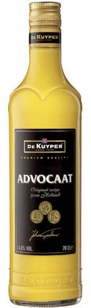 Лікер De Kuyper Advocaat яєчний 14.8%