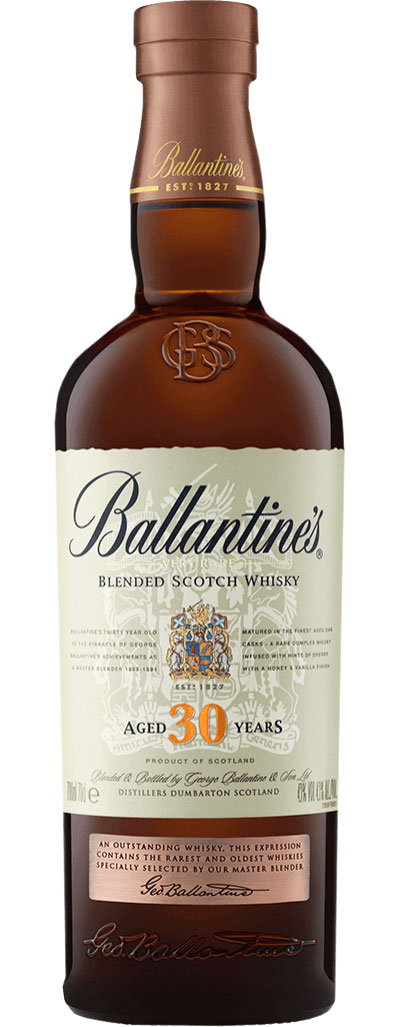 Віскі Ballantine's Very Old 30 років витримки 43%