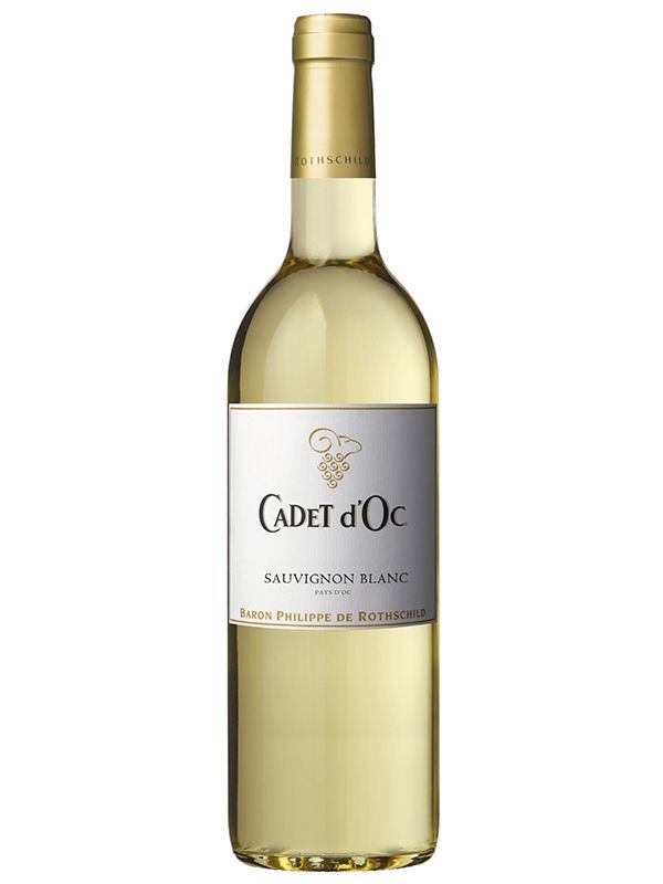 Вино Cadet d'Oc Sauvignon Blanc Mouton Cadet біле сухе 12%