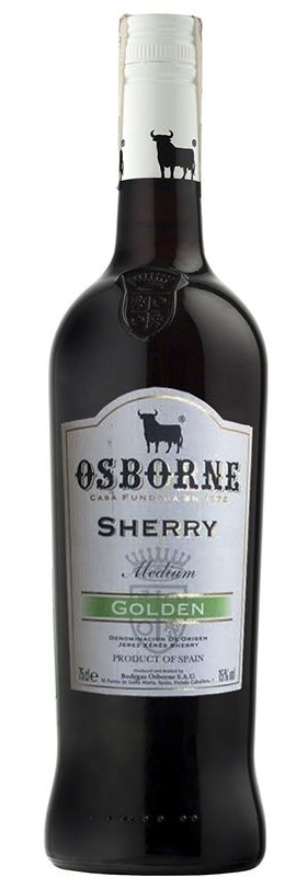 Вино херес Sherry Medium Golden Osborne біле солодке 15%