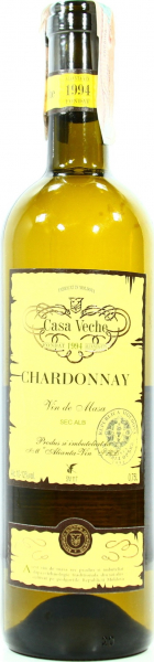 Вино Casa Veche Chardonnay біле сухе 9-11%