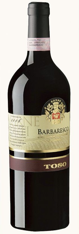 Вино Barbaresco Toso 2006 червоне сухе 14%