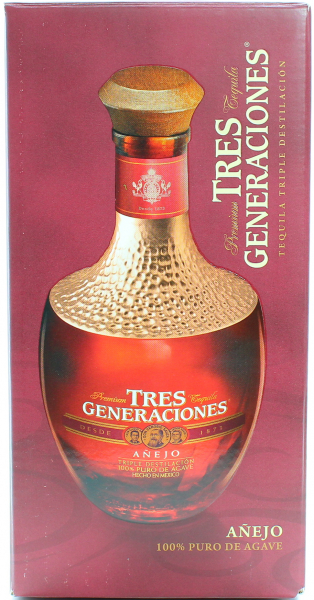 Текіла Sauza Tequila Tres Generaciones Anejo 38%