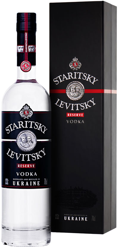 Горілка Staritsky & Levitsky 40% в коробці