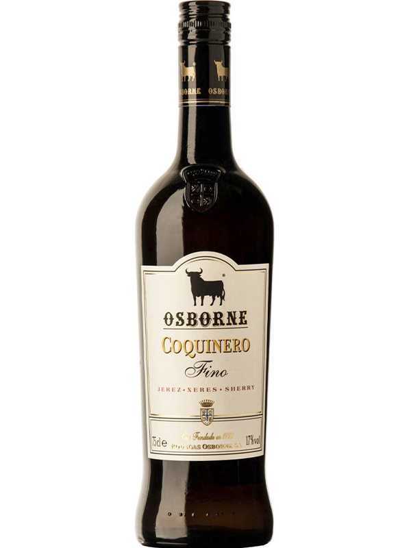 Вино херес Fino Coquinero Osborne біле 17%