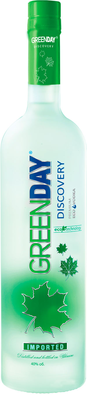 Горілка Green Day Discovery 40%