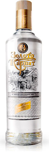Горілка Золото Карпат 40%