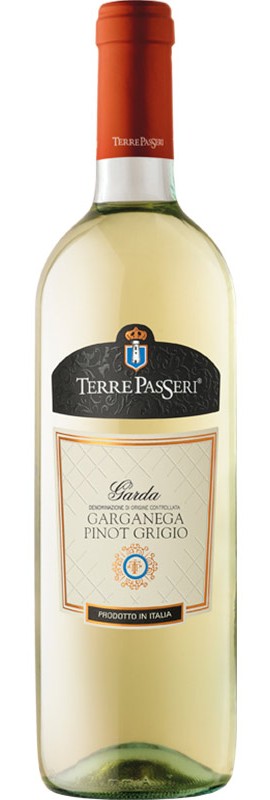 Вино Pinot Grigio Garganega Terre Passeri біле сухе 12%