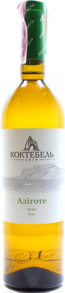 Вино Коктебель Алиготе біле сухе 9.5-13%