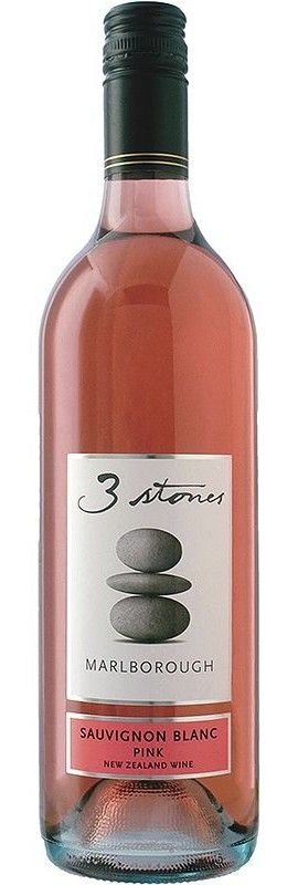 Вино Sauvignon Blanc Marlborough Pink 3 Stones рожеве сухе