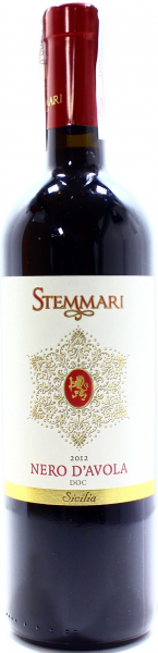 Вино Stemmari Nero d'Avola Sicilia червоне напівсухе 13%