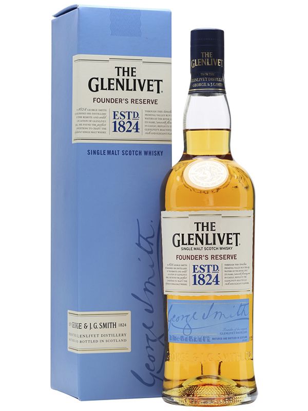 Віскі The Glenlivet Founder's Reserve 40% в подарунковій упаковці