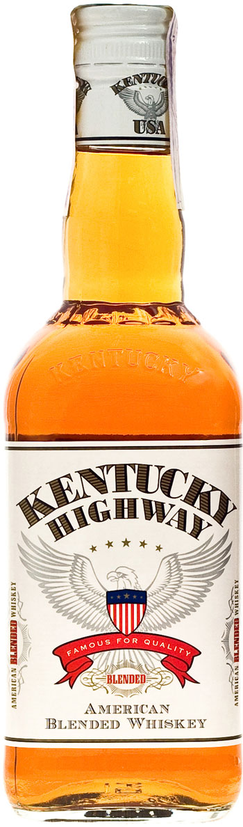 Бурбон Kentucky Highway Blended Whiskey 40%