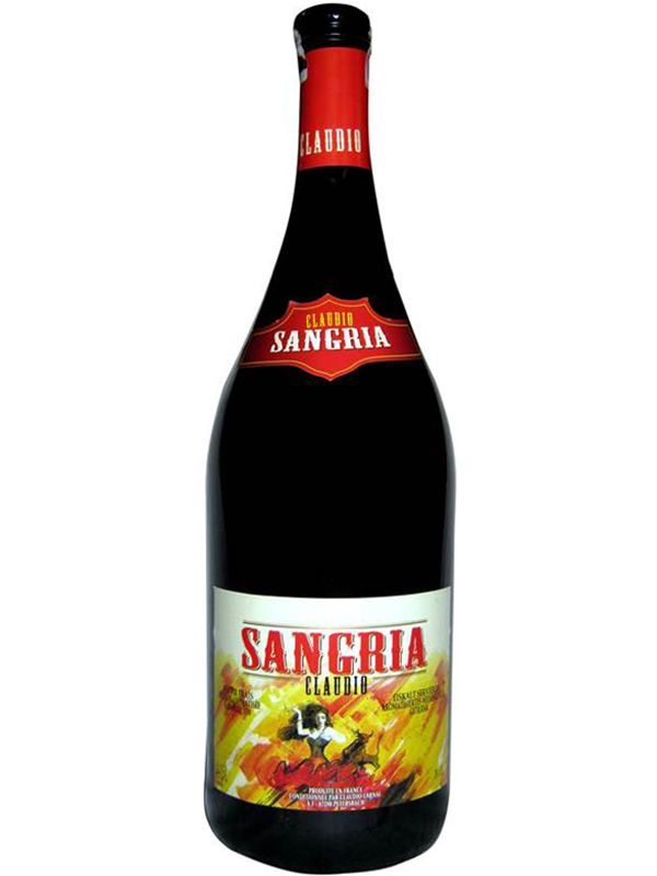 Вино Claudio Sangria червоне напівсолодке 7.5%
