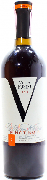 Вино Villa Krim Пино Нуар червоне напівсолодке 9-13%