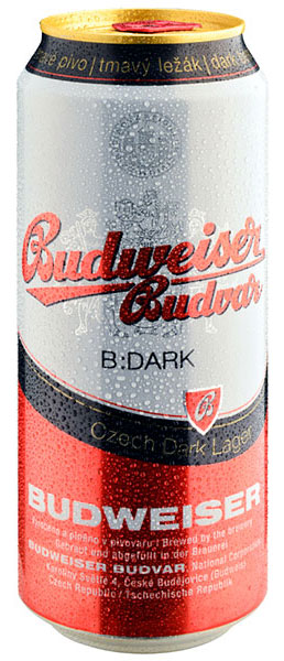 Пиво Budweiser Budvar B Dark темне фільтроване 4.7%